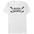 thumbnail image 1 of Men's Lost Gods Rocking Grandpa Graphic Tee White Small, 1 of 4