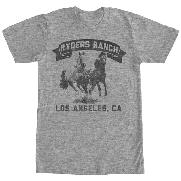 Men's Lost Gods Ryders Ranch LA California  Graphic Tee Athletic Heather Medium
