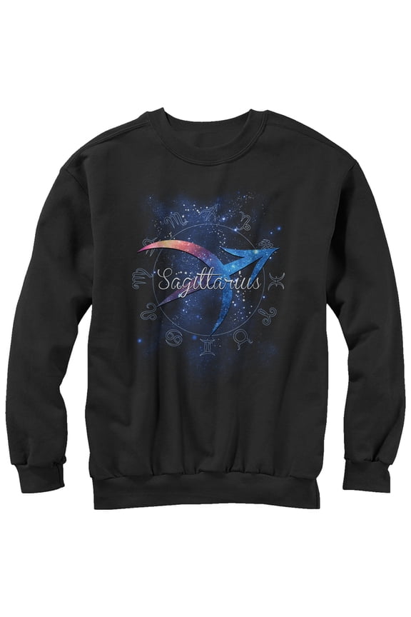Men's Lost Gods Sagittarius Sweatshirt Black Medium