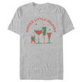 thumbnail image 1 of Men's Lost Gods Santa's Helpers  Graphic Tee Athletic Heather Large, 1 of 5