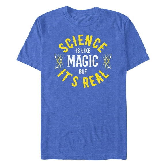 Men's Lost Gods Science Is Like Magic Graphic T-Shirt