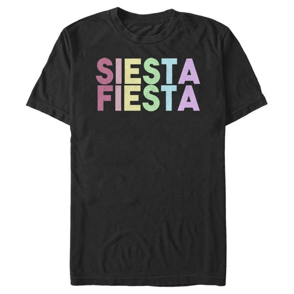 Men's Lost Gods Siesta Fiesta  Graphic Tee Black Small
