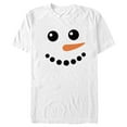 thumbnail image 1 of Men's Lost Gods Snowman Face  Graphic Tee White X Large, 1 of 5