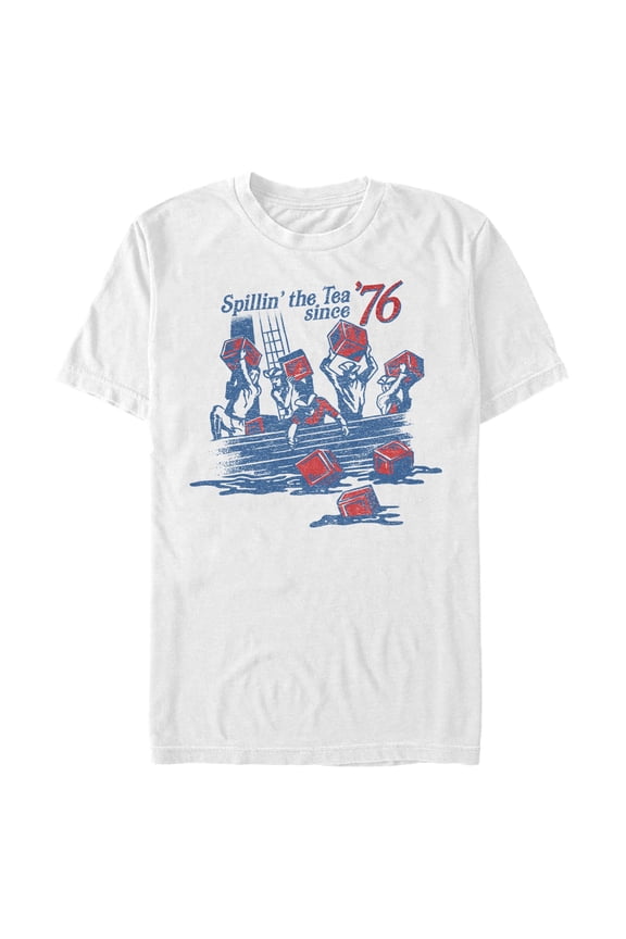 Men's Lost Gods Spillin' the Tea since '76 Graphic T-Shirt Big & Tall