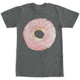 thumbnail image 1 of Men's Lost Gods Sprinkle Doughnut Graphic Tee Charcoal Heather Medium, 1 of 4