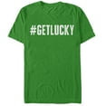 thumbnail image 1 of Men's Lost Gods St. Patrick's Day #GetLucky  Graphic Tee Kelly Green Small, 1 of 4