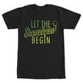 thumbnail image 1 of Men's Lost Gods St. Patrick's Day Let the Shenanigans Begin  Graphic Tee Black X Large, 1 of 5