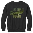 thumbnail image 1 of Men's Lost Gods St. Patrick's Day Let the Shenanigans Begin Sweatshirt Black Medium, 1 of 4