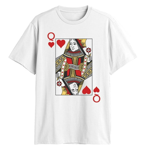 Men's Lost Gods Standard Queen Of Hearts  Graphic T-Shirt
