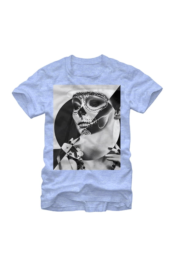 Men's Lost Gods Sugar Skull Portrait Graphic T-Shirt