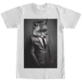 thumbnail image 1 of Men's Lost Gods Suit Up Fox Man  Graphic Tee White Medium, 1 of 4