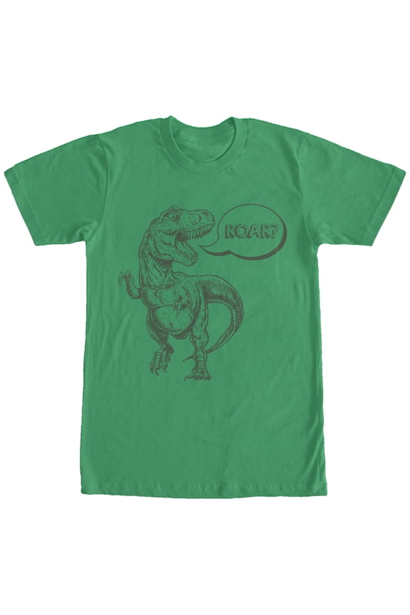 Men's Lost Gods T Rex Roar Graphic Tee Kelly Green Small
