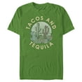 thumbnail image 1 of Men's Lost Gods Tacos and Tequila  Graphic Tee Kelly Green 3X Large, 1 of 5