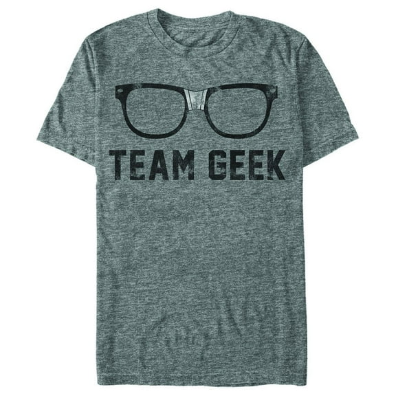 Men's Lost Gods Team Geek Glasses  Graphic Tee Athletic Heather X Large