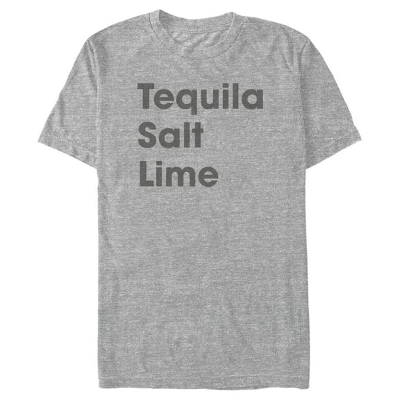 Men's Lost Gods Tequila, Salt, Lime  Graphic Tee Athletic Heather Small