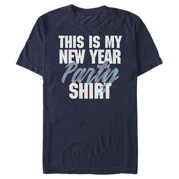 Men's Lost Gods This Is My New Year Party Shirt Graphic T-Shirt