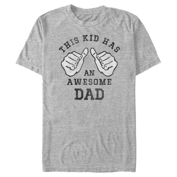 Men's Lost Gods This Kid Has an Awesome Dad Graphic T-Shirt Big & Tall