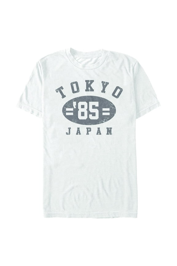 Men's Lost Gods Tokyo Japan 85 Graphic Tee White Large