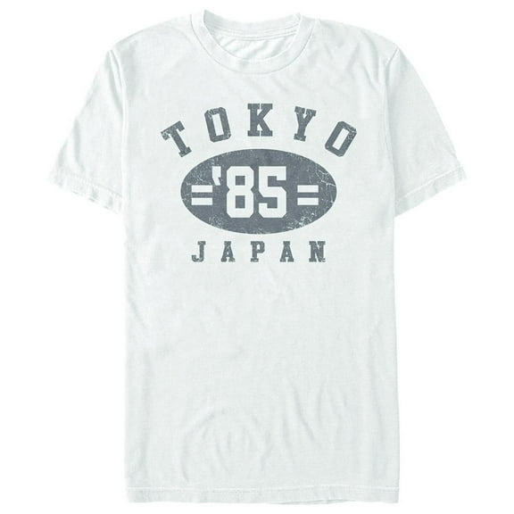 Men's Lost Gods Tokyo Japan 85 Graphic Tee White Small