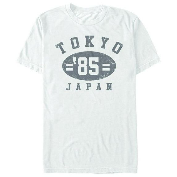 Men's Lost Gods Tokyo Japan 85 Graphic Tee White X Large