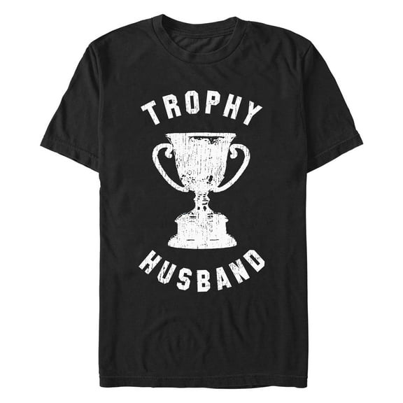 Men's Lost Gods Trophy Husband Distressed Graphic T-Shirt