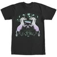 thumbnail image 1 of Men's Lost Gods Two Moon Unicorn  Graphic Tee Black X Large, 1 of 4