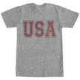 thumbnail image 1 of Men's Lost Gods USA  Graphic Tee Athletic Heather Large, 1 of 4