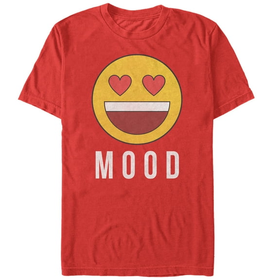 Men's Lost Gods Valentine's Day Mood Emoticon Graphic Tee