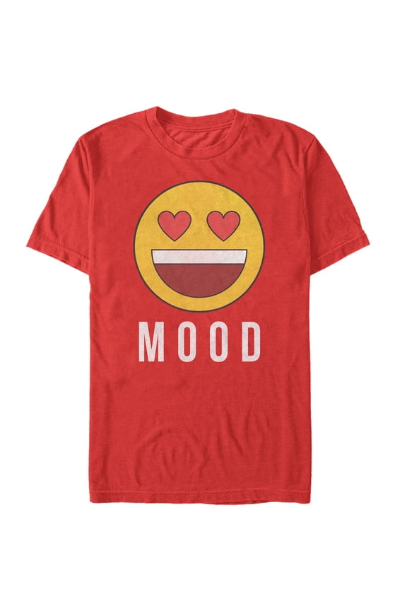 Men's Lost Gods Valentine's Day Mood Emoticon Graphic Tee