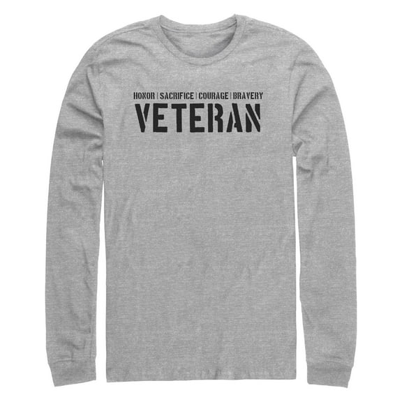 Men's Lost Gods Veteran Adjectives  Long Sleeve Shirt