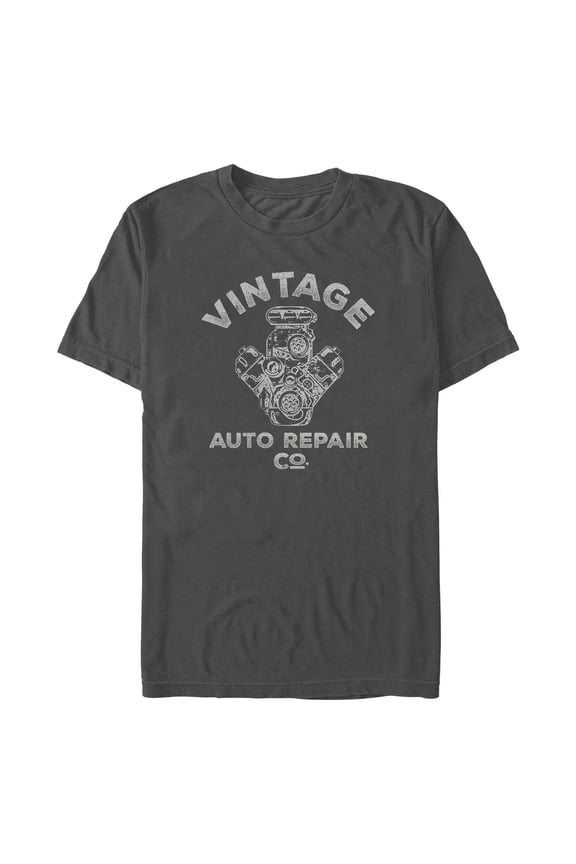 Men's Lost Gods Vintage Auto Repair Graphic T-Shirt