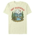 thumbnail image 1 of Men's Lost Gods Vintage Get Elevated Scene  Graphic Tee Cream Small, 1 of 4