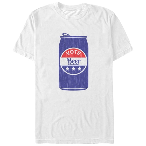 Men's Lost Gods Vote for President  Graphic Tee White Large