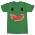 thumbnail image 1 of Men's Lost Gods Watermelon Smile Graphic Tee Kelly Heather Small, 1 of 3