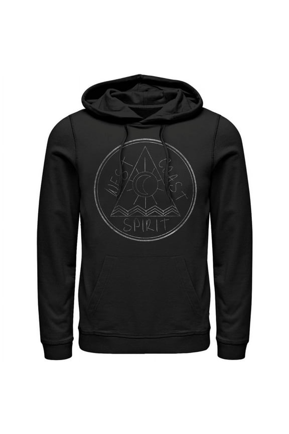 Men's Lost Gods West Coast Spirit Pull Over Hoodie Black Large