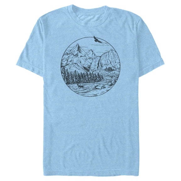 Men's Lost Gods Wilderness Lens Graphic T-Shirt