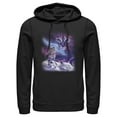 thumbnail image 1 of Men's Lost Gods Winter Cats Painting Pull Over Hoodie, 1 of 4