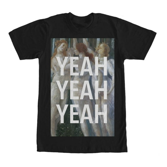 Men's Lost Gods Yeah Yeah Yeah  Graphic Tee Black Small
