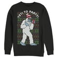 thumbnail image 1 of Men's Lost Gods Yeti to Party  Sweatshirt Black 2X Large, 1 of 4