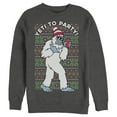 thumbnail image 1 of Men's Lost Gods Yeti to Party  Sweatshirt Charcoal Heather Small, 1 of 4