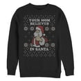 thumbnail image 1 of Men's Lost Gods Your Mom Believes in Santa  Sweatshirt, 1 of 4