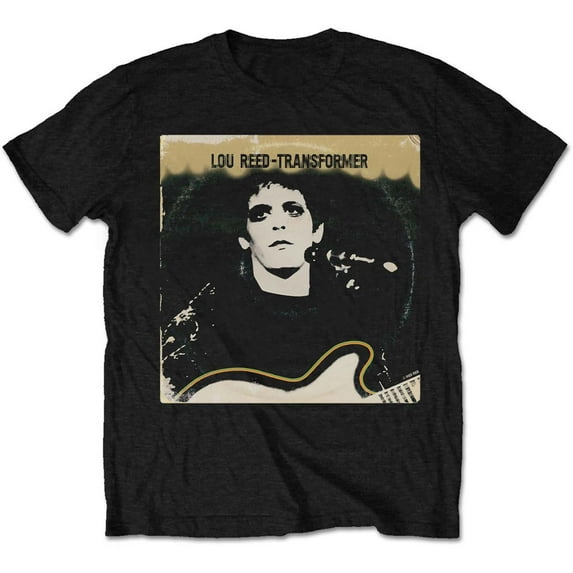 Lou Reed Unisex T-Shirt Transformer Vintage Cover (X-Large)