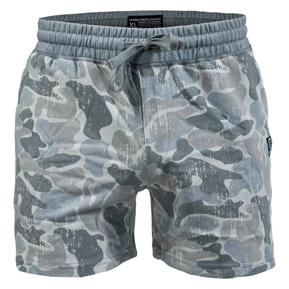 Men's Lounge Sweat Shorts | 5.5" Xl / Winter Duck Camo