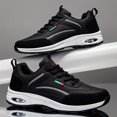 thumbnail image 1 of Men's Low-Cut Athletic Sneakers - Non-Slip Rubber Sole & Odor-Resistant Suitable for Indoor/Outdoor, Wear-Resistant Low-Top Shoes with Round Toe, -Terrain Traction for, Gym, Casual Wear - - Design, 1 of 4