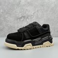 thumbnail image 1 of Men's Low-Top Sneakers Suitable for - Wear - Anti-Slip Retro Athletic Dad Shoes with Round Toe & PVC Sole, Low-Top Lace-Up Casual Outdoor Shoes for Daily Use, Versatile for Terrains (No Narrow Width), 1 of 9