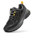 thumbnail image 1 of FitVille Men's Low Top Waterproof Hiking Shoes Extra Wide Slip-Resistant Trekking Trails Outdoor Work Sneakers, 1 of 7