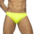 thumbnail image 1 of Men's Low Waist Bikini Briefs Solid Color Nylon Swimwear Tie Side Embarrassing Beach Shorts, 1 of 4