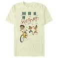 thumbnail image 1 of Men's Luca To the Victory  Graphic Tee Beige Small, 1 of 4