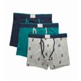 thumbnail image 1 of Men's Lucky 201QB07 Cotton Stretch Boxer Briefs - 3 Pack (Indigo/Grey/Bayou S), 1 of 1