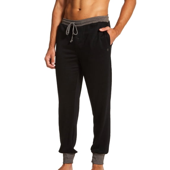 Men's Lucky 211LP16 Slim Fit Super Plush French Terry Jogger (Jet Black L)